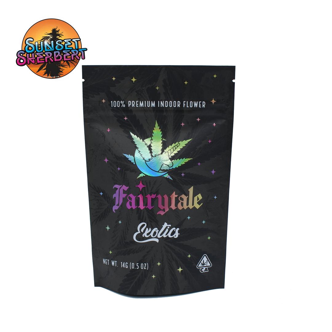 FAIRYTALE EXOTICS | 14 Gram Sunset Sherbet Premium Indoor (INDICA) 29% THC