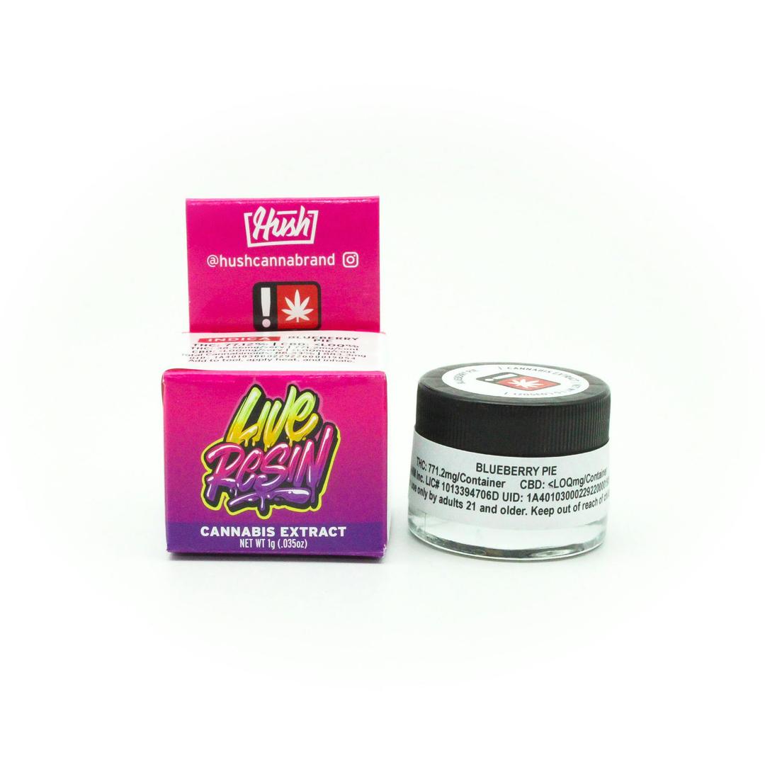 Blueberry Pie Live Resin Puck 1g - Hybrid - 77.12%