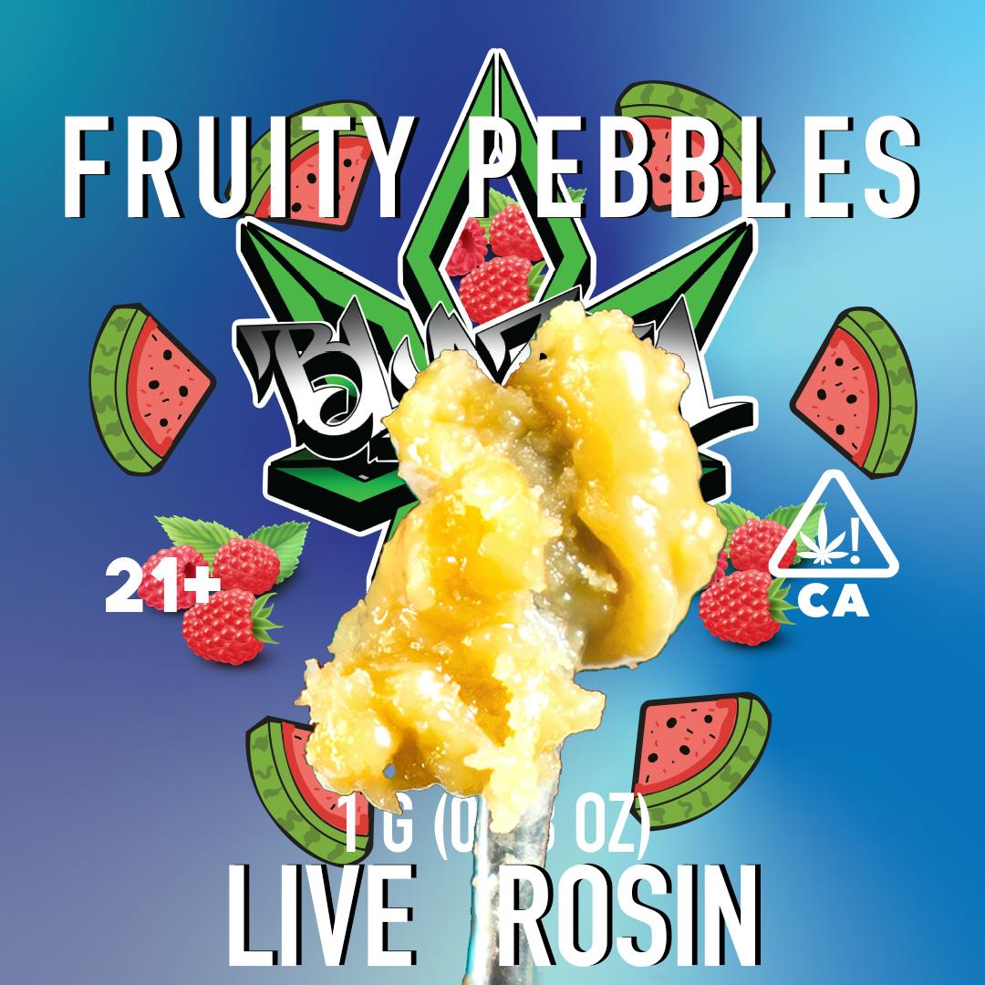 Blaze1 Live Rosin - Fruity Pebbles