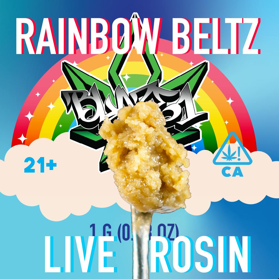 Blaze1 live Rosin - Rainbow Beltz