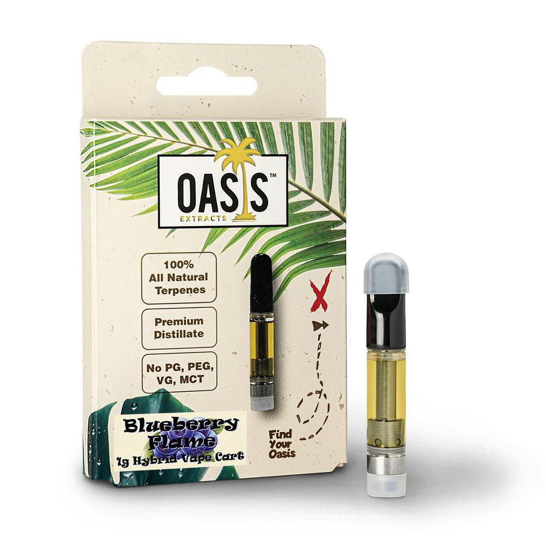 Oasis | Blueberry Flame 1g 510 Cart