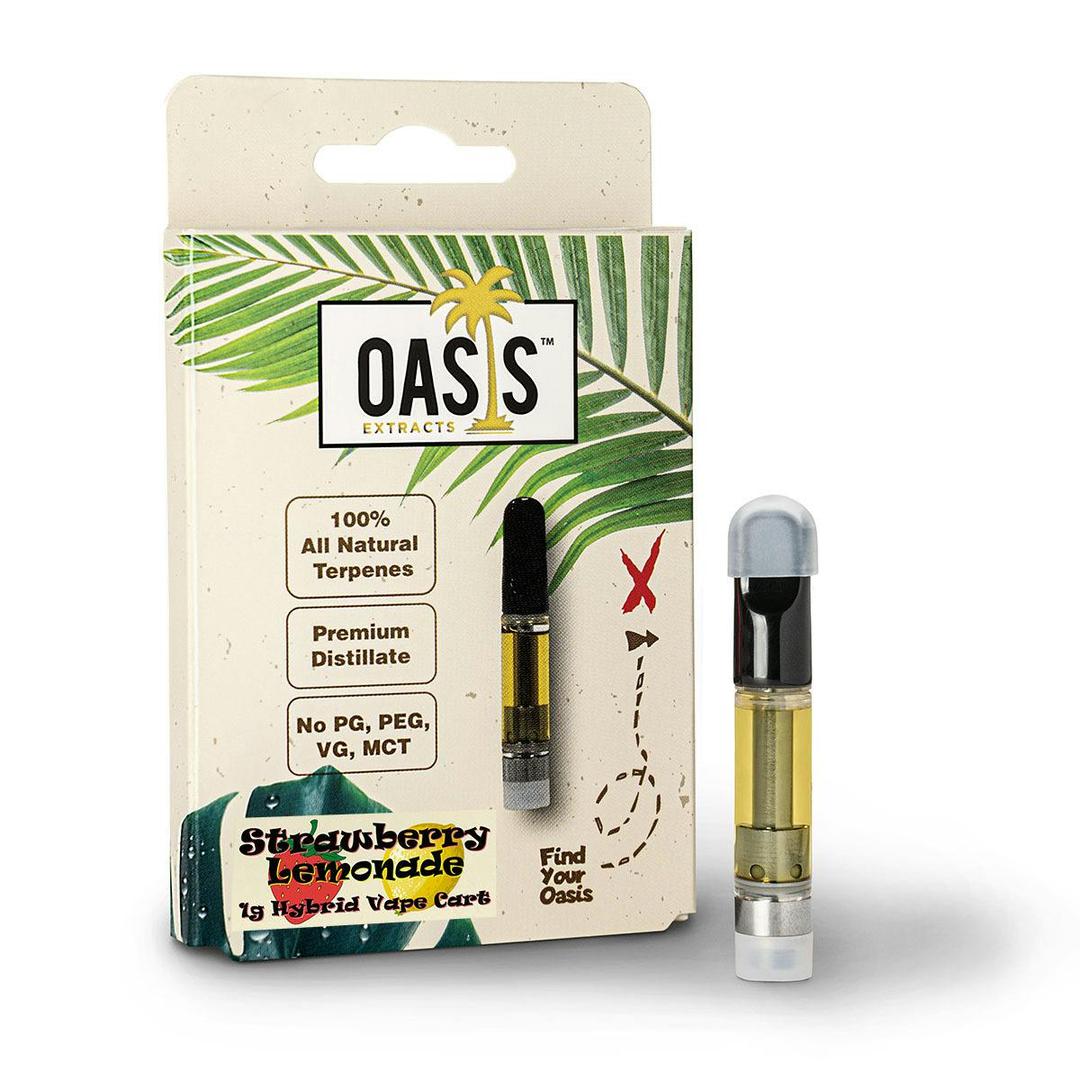 Oasis | Strawberry Lemonade 1g 510 Cart