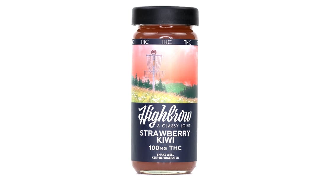 Highbrow Strawberry Kiwi Drink 100mg - Medical