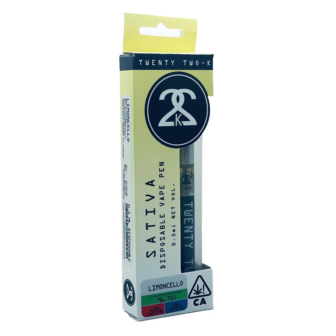 22K - Limoncello - Disposable - 0.5ml