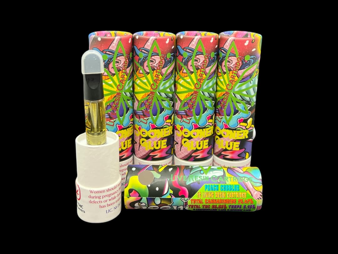 Peach Cobbler Live Resin Cartridge