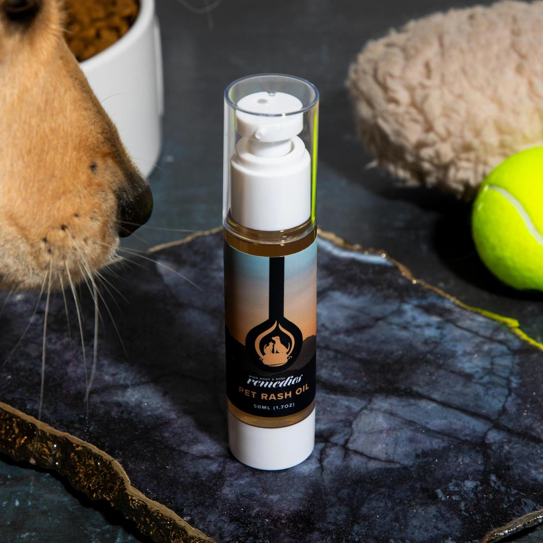 1.7 oz 1000mg 1:1 CBD:CBG Pet Rash Oil
