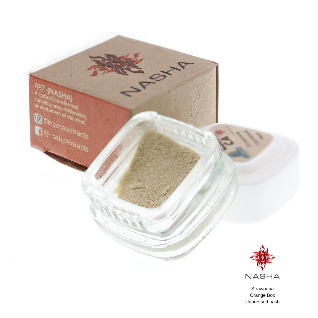 Strawnana Orange Unpressed Hash (Clear Water farms)