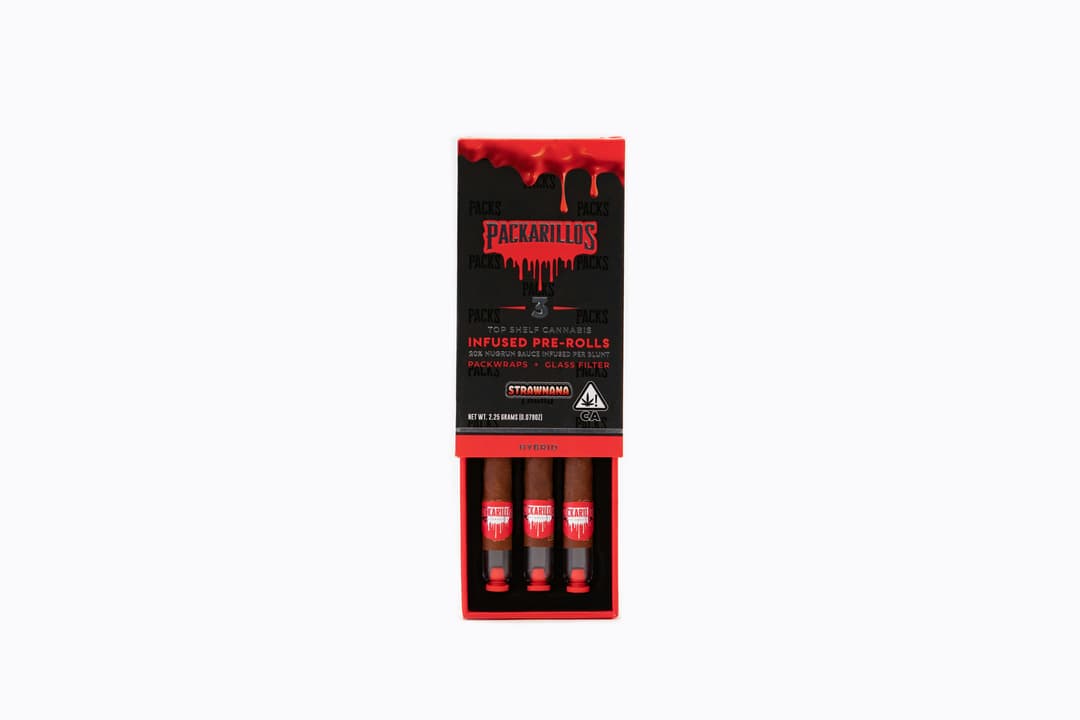 Packarillos Infused- Strawnana