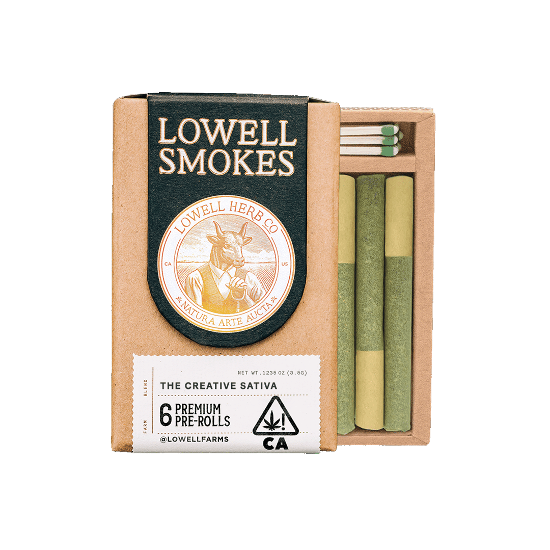 Lowell Smokes | 3.5g Pre-Roll Pack | Orange Valley Cookies