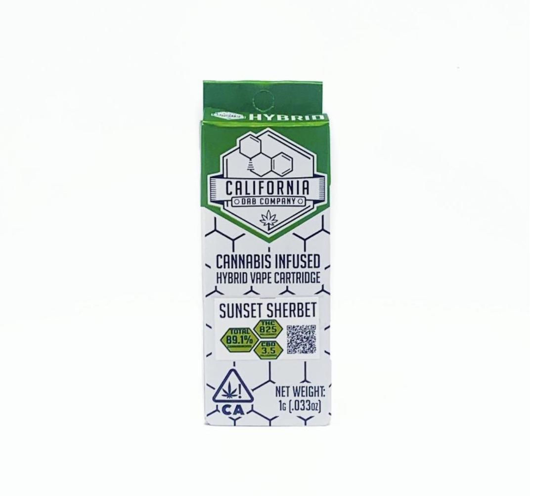Sunset Sherbet Vape Cartridge - 1g