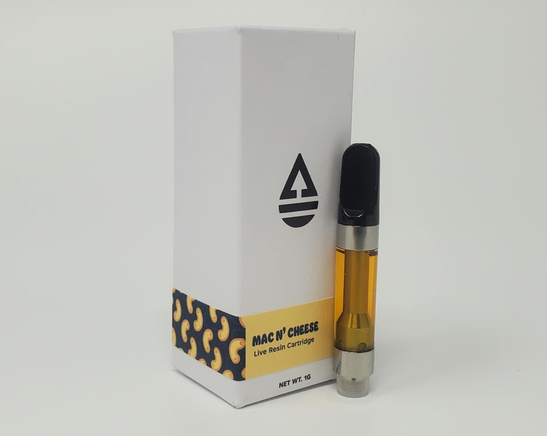 1 Gram 100% Live Resin Cartridge | Mac N Cheese