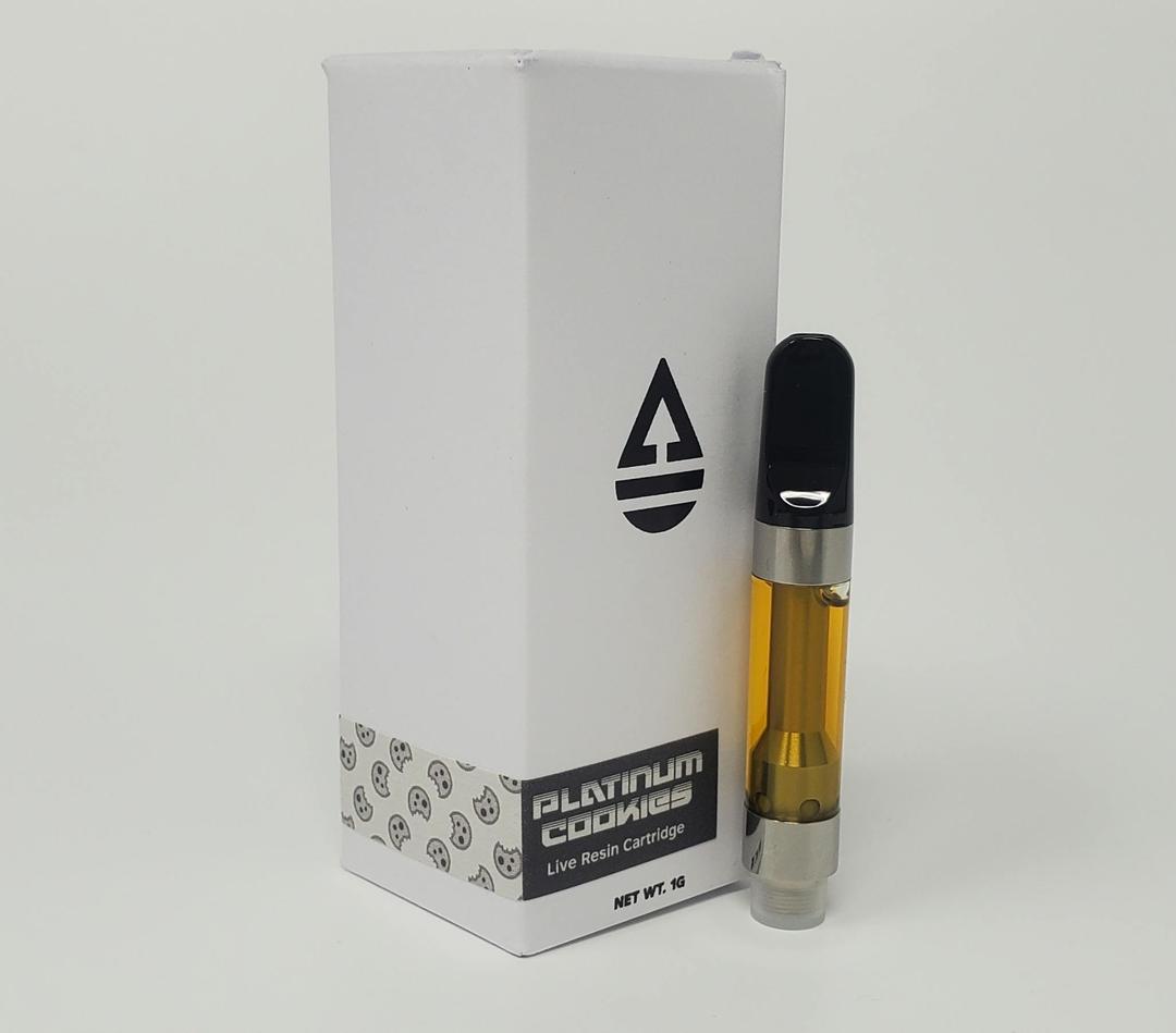 1 Gram 100% Live Resin Cartridge | Platinum Cookies