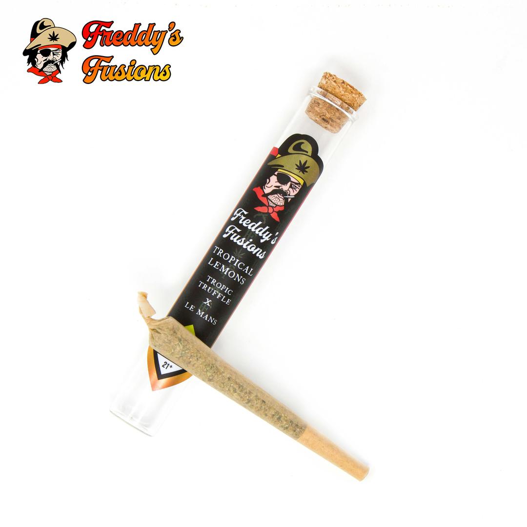 Freddy's Fusion - Tropical Lemons 1g Preroll
