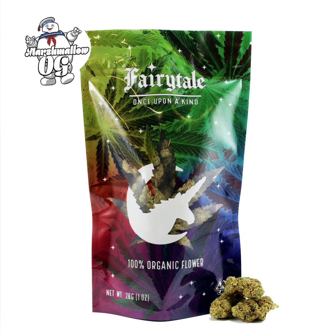 FAIRYTALE | 1 Ounce Marshmallow OG Premium (HYBRID) 28% THC