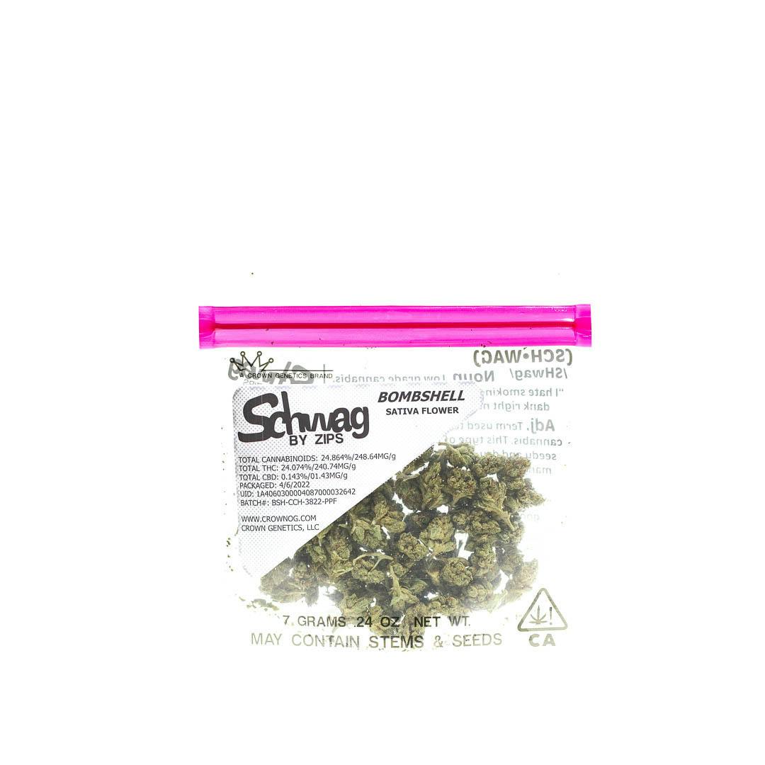 Schwag By Zips BombShell Quarter 7G