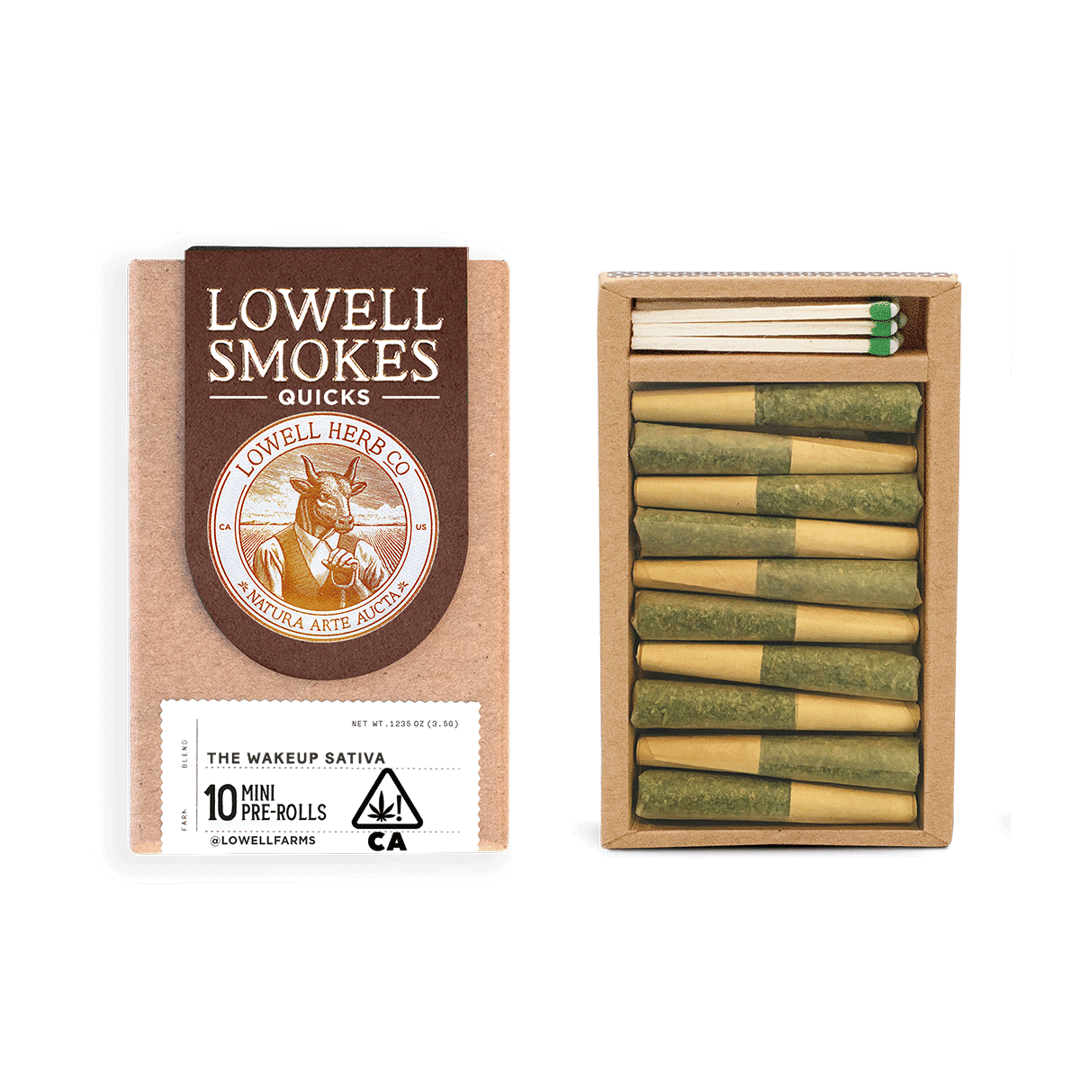 Lowell Smokes | 3.5g Pre-Roll Pack | The Wake Up Sativa Quicks