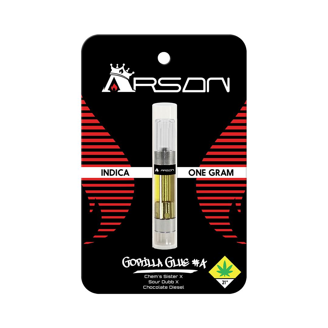 ARSON Strains: Gorilla Glue #4