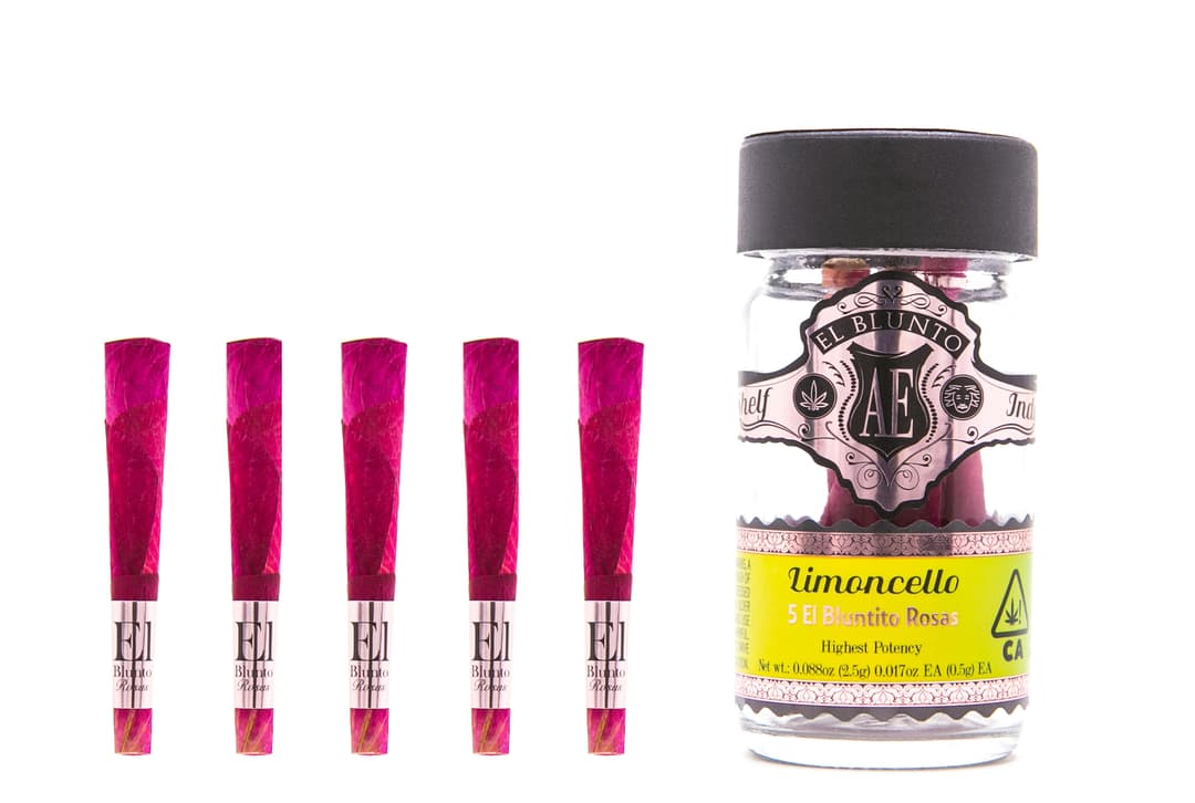 El Bluntito 5-Pack Rosas - Limoncello - 5 x 0.5G [Mini Rose Joints]