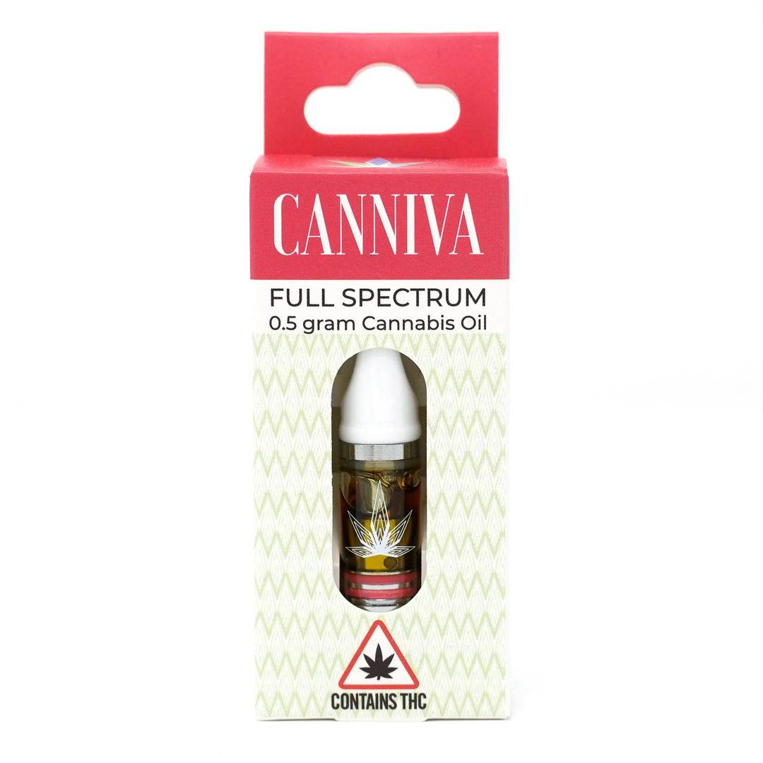 Canniva - Renew (Blueberry Buckle strain) Full Spectrum Vape Cartridge .5g