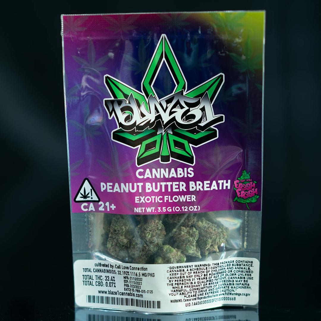 Blaze1 Peanut Butter Breath A Bag Eighth