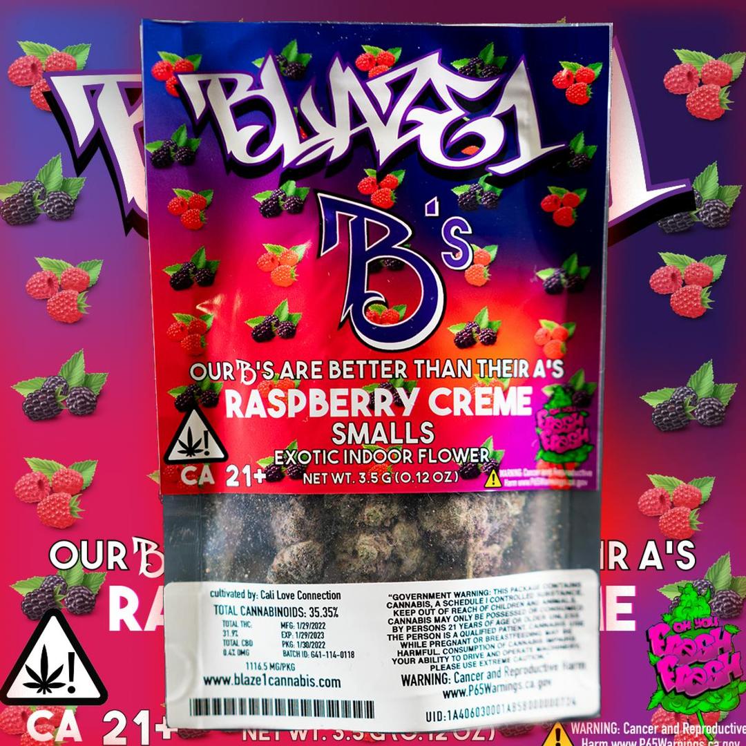 Blaze1 Raspberry Creme B bag "Smalls"
