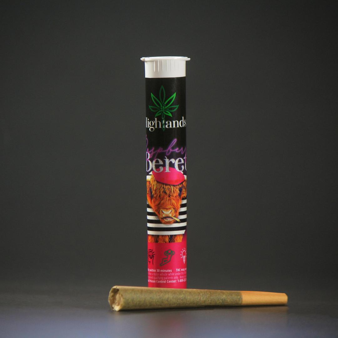 Raspberry Beret | 1g Premium Pre Roll