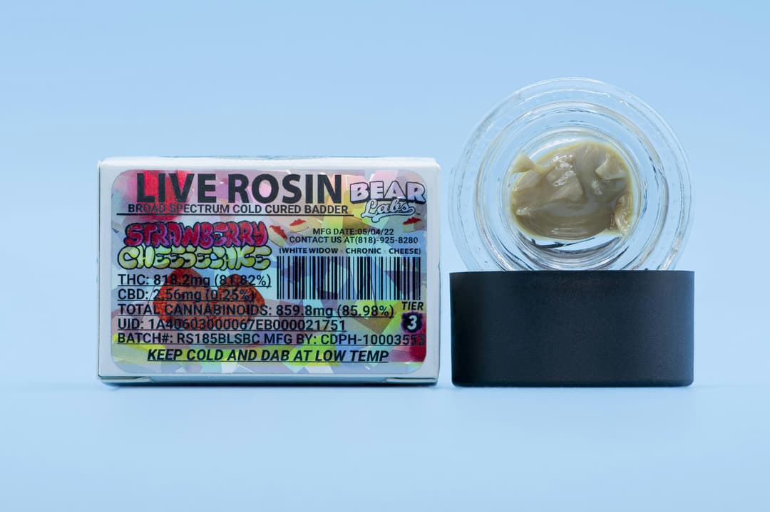 Strawberry Cheesecake T3 Live Rosin - 1g