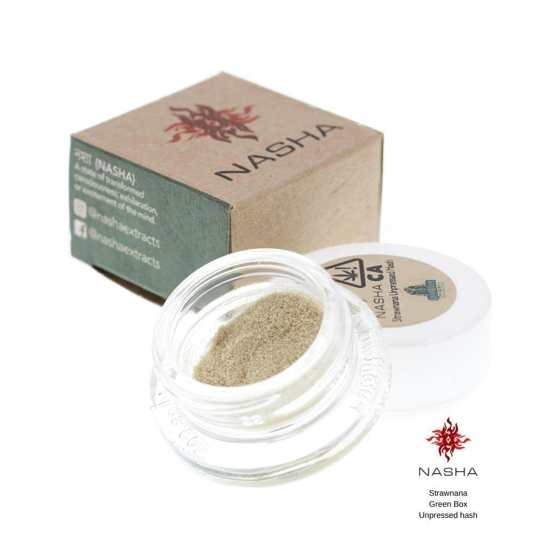 Strawnana Green Unpressed 1.2g Hash (Clear Water Farms)