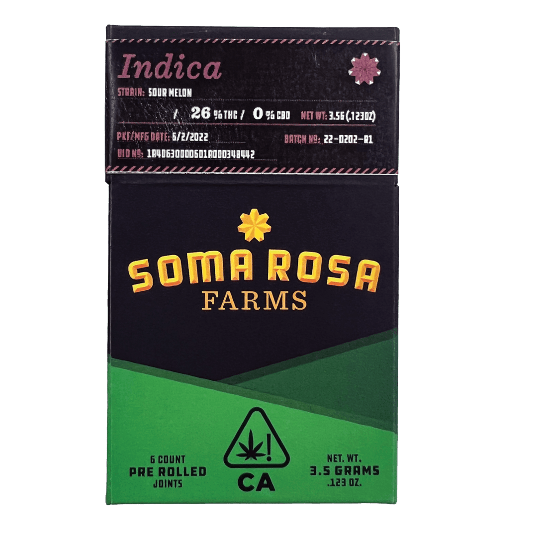 Sour Melon - 6pk Prerolls