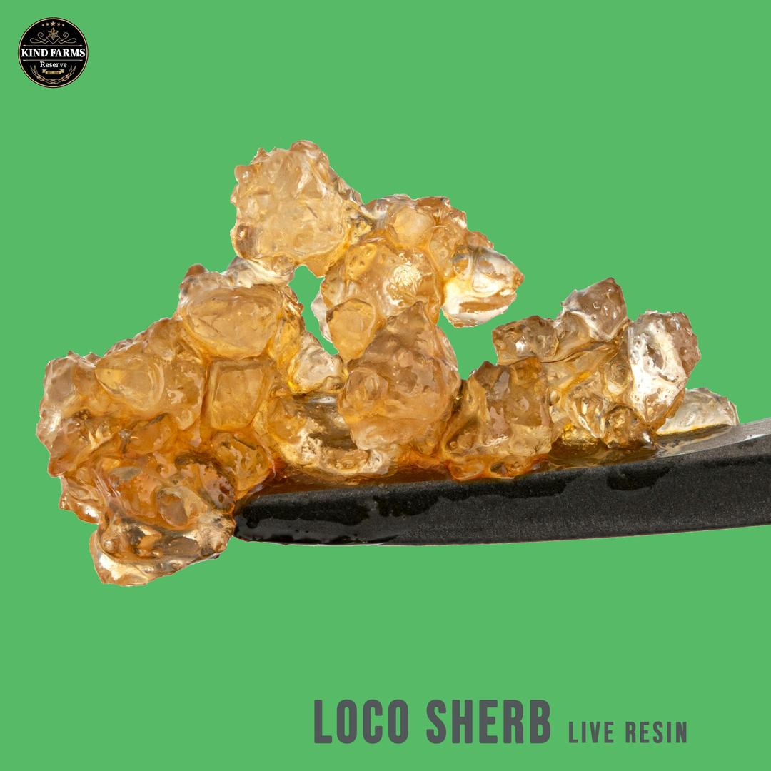 Loco Sherb Live Resin - Kind Farms Reserve