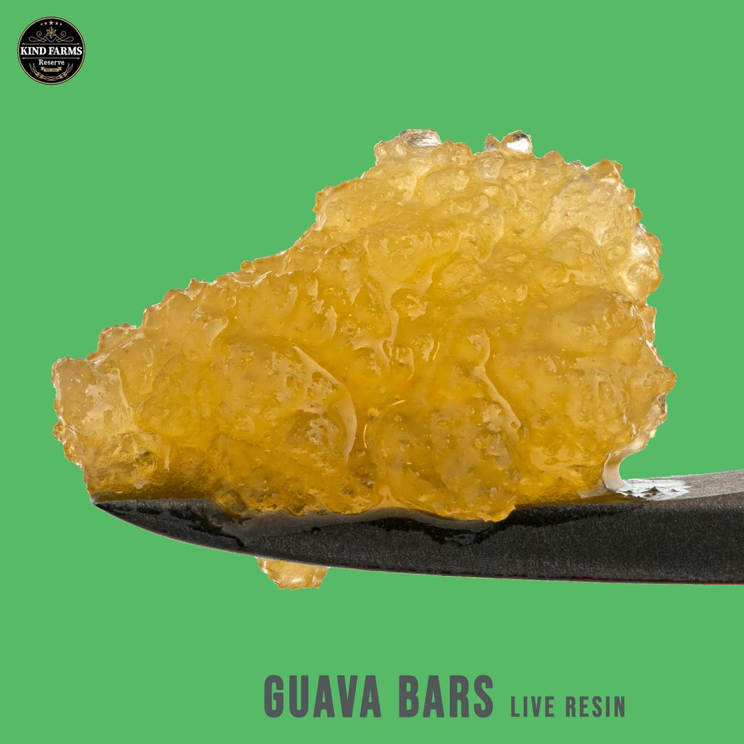 Guava Bars Live Resin - Kind Farms Reserve
