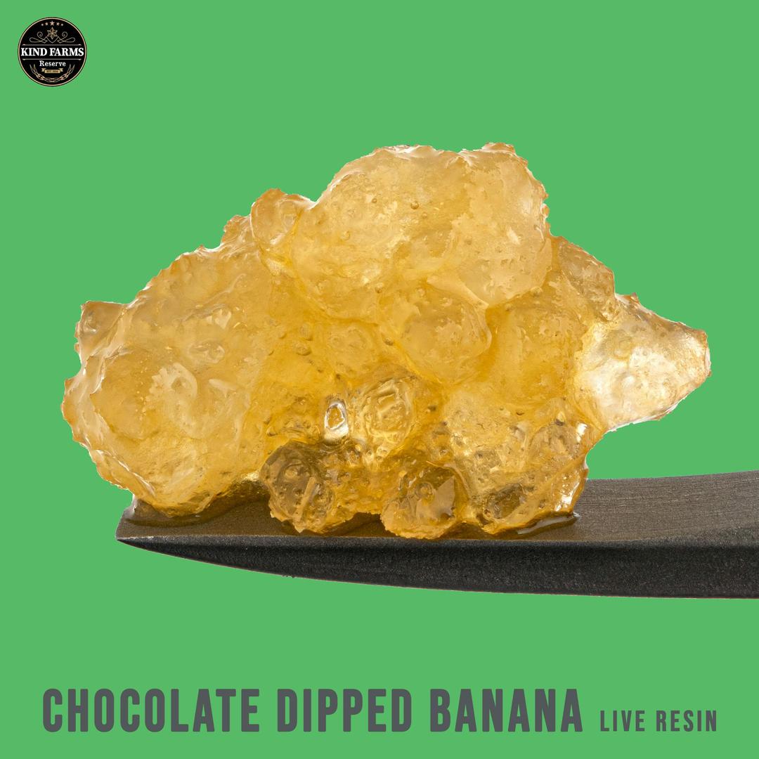 Chocolate Dipped Bananas Live Resin - Kind Farms Reserve