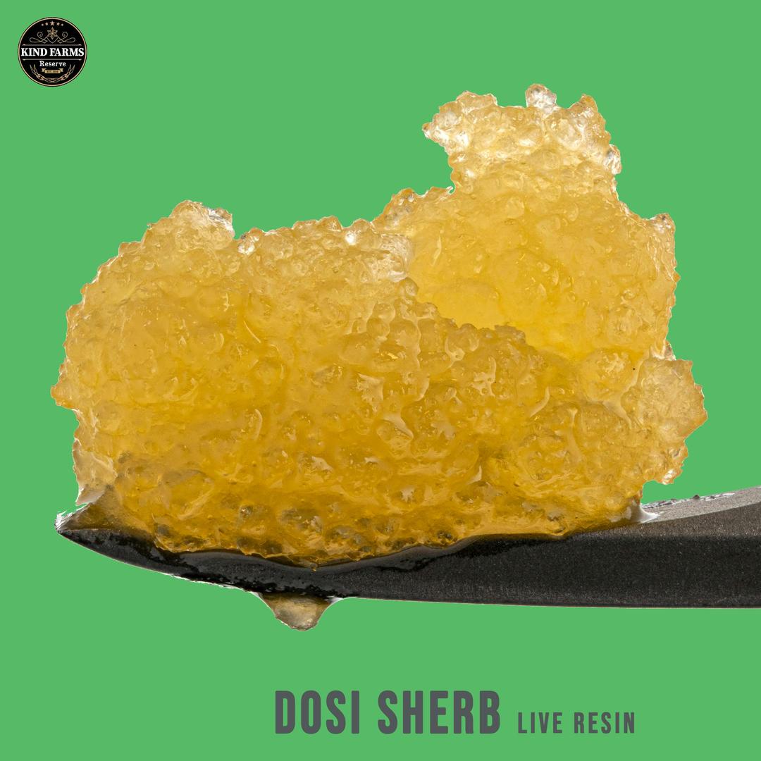 Dosi Sherb Live Resin - Kind Farms Reserve