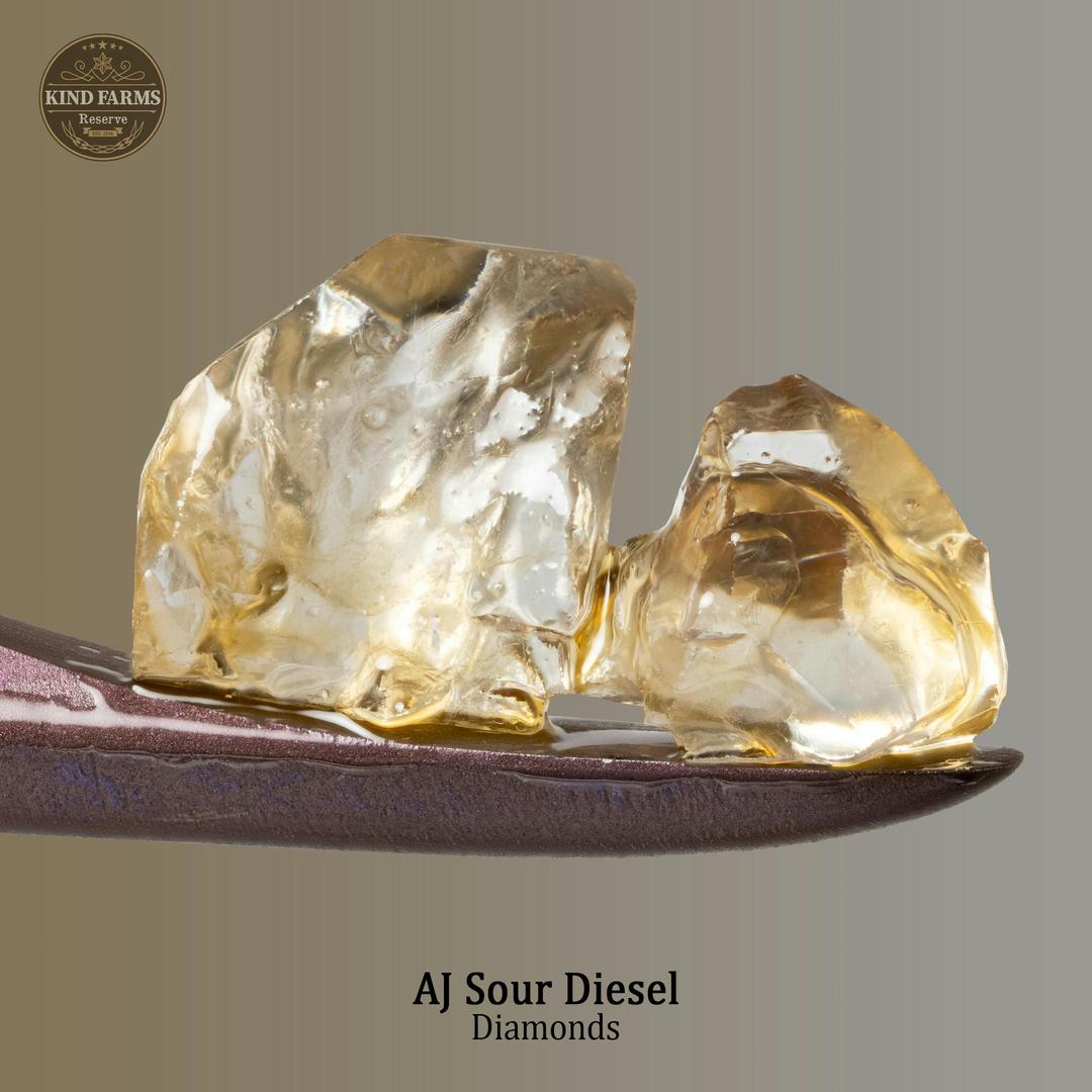 AJ's Sour Diesel Diamonds and Sauce - Kind Farms Reserve