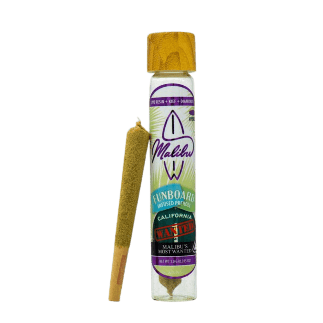 Funboard | Malibu's Most Wanted | Triple Infused Preroll 1g