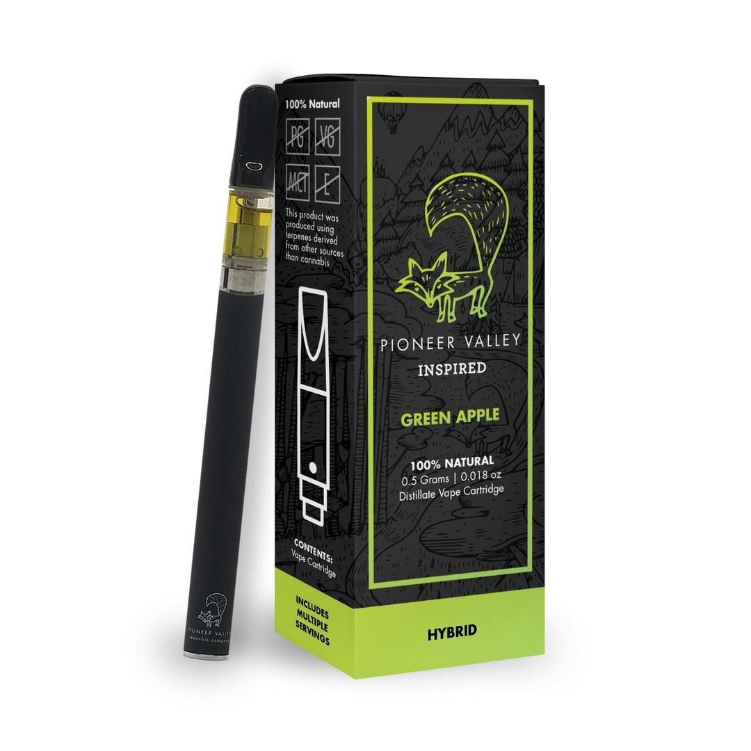 Green Apple Vape Cartridge 500mg