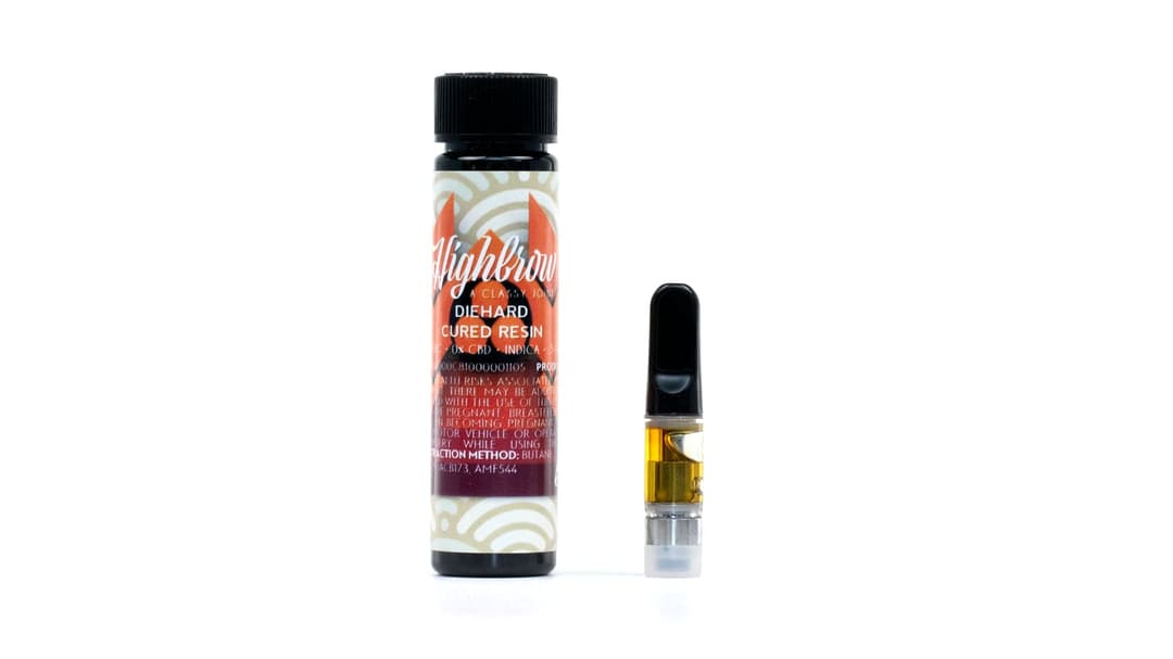 Highbrow Die Hard Cured Resin Cartridge 0.5g
