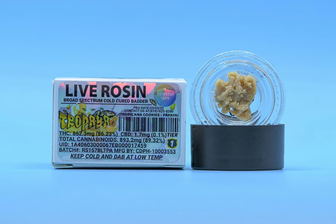 Tropaya T1 Live Rosin - 1g