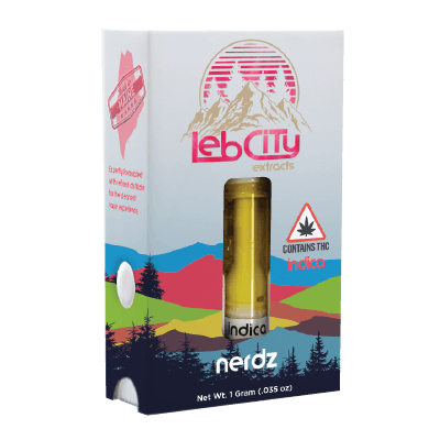 Nerdz 1G Vape Cart