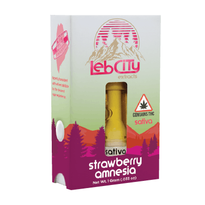 Strawberry Amnesia 1G Vape Cart