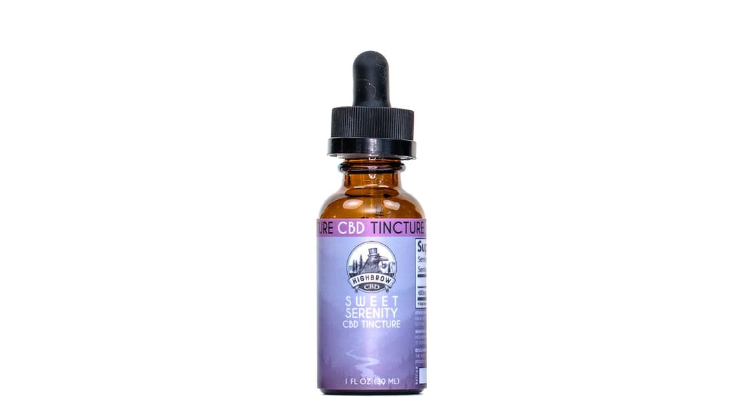 Highbrow Sweet Serenity CBD Tincture 600mg