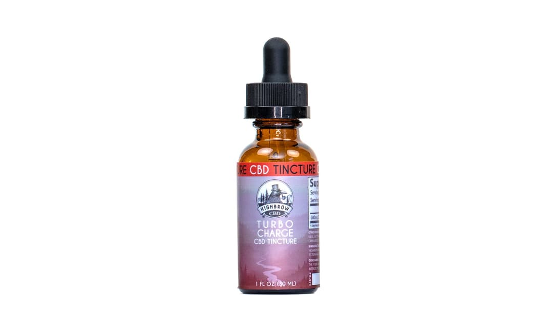 Highbrow Turbo Charge CBD Tincture 600mg