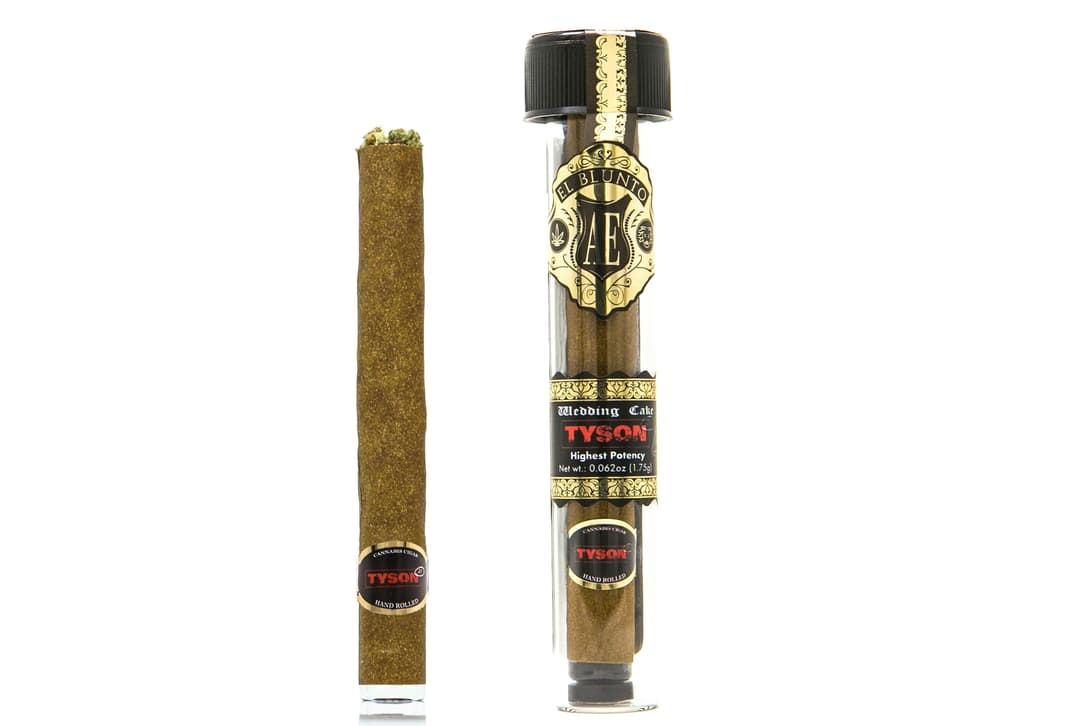 El Blunto x Tyson 2.0 - Wedding Cake - 1.75G Cannabis Cigar [Blunt]