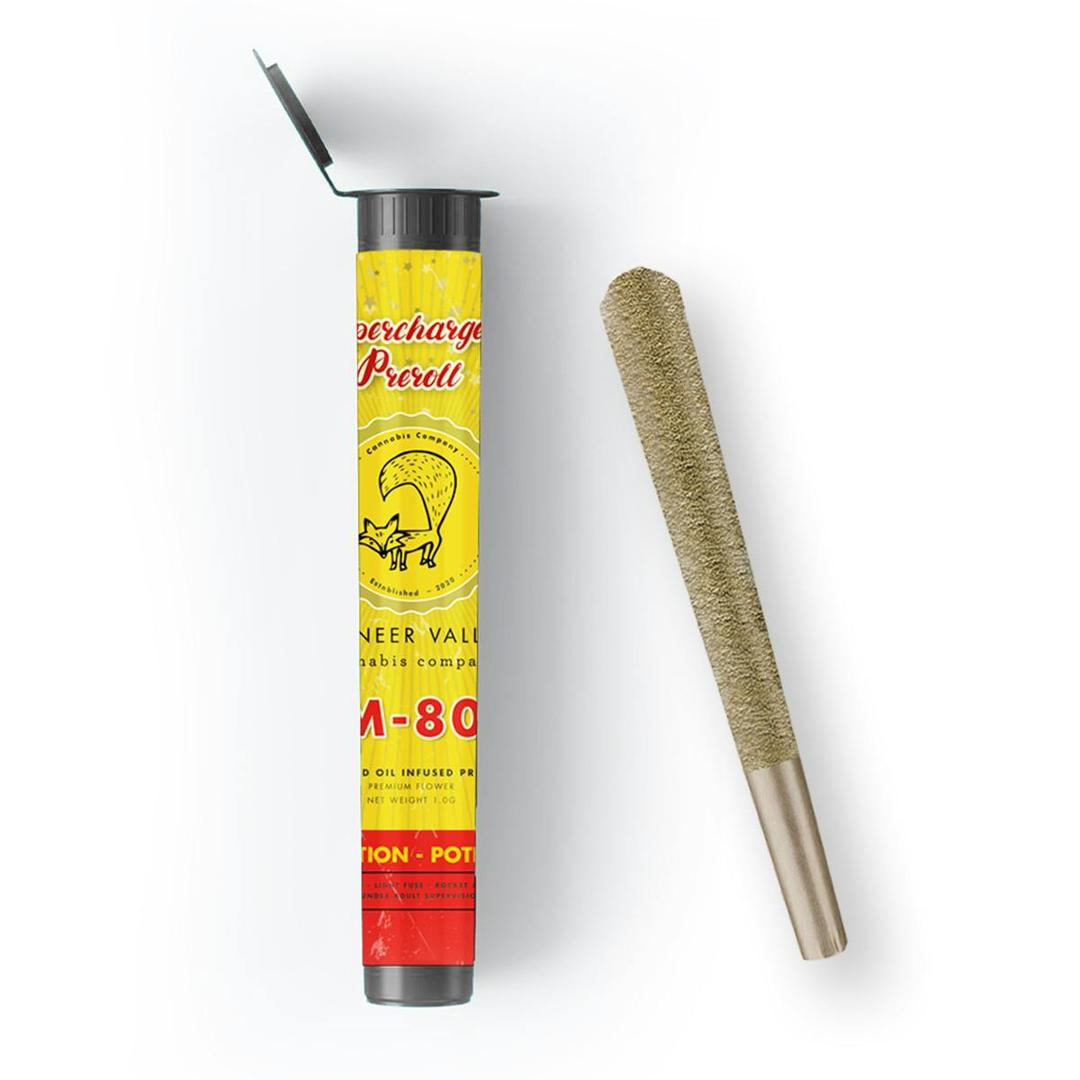 Raspberry Skywalker OG M-80 Infused Pre-Roll