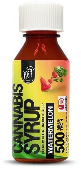 Cannabis 2oz Syrup - Watermelon 500mg