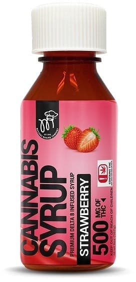 Cannabis 2oz Syrup - Strawberry 500mg