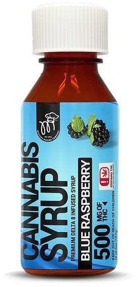 Cannabis 2oz Syrup - Blue Raspberry 500mg