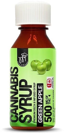 Cannabis 2oz Syrup - Green Apple 500mg