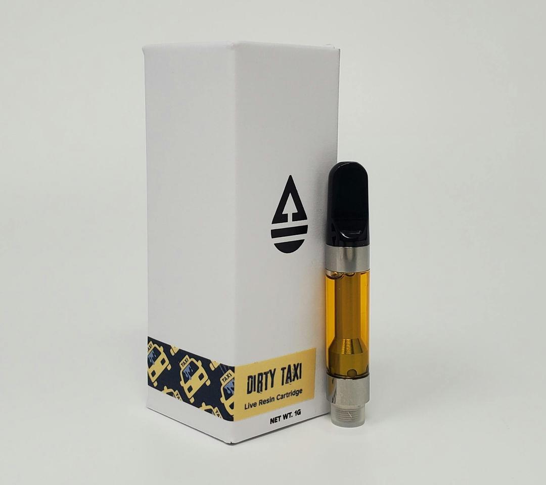 1 Gram 100% Live Resin Cartridge | Dirty Taxi