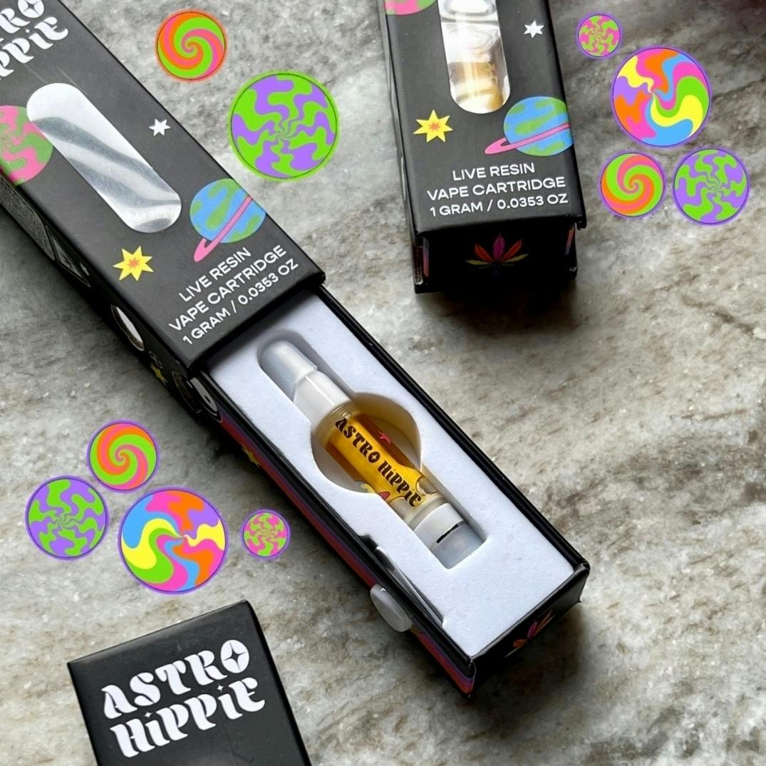 Astro Hippie Saturn Slime Live Resin Vape